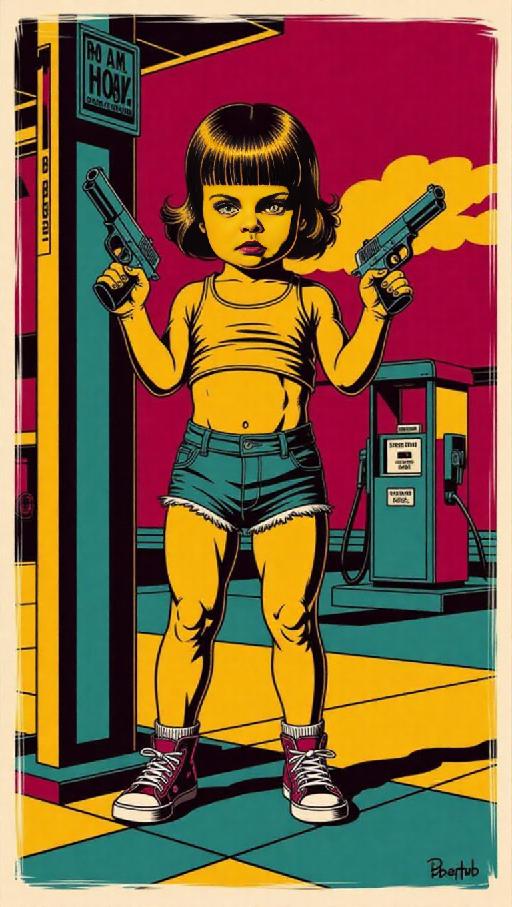 Text to Image AI effects generated image