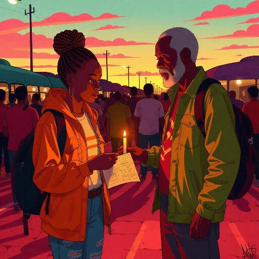 Text to Image AI effects generated image