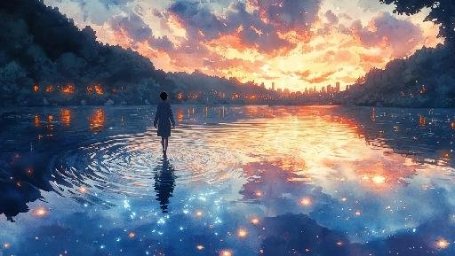 Text to Image AI effects generated image