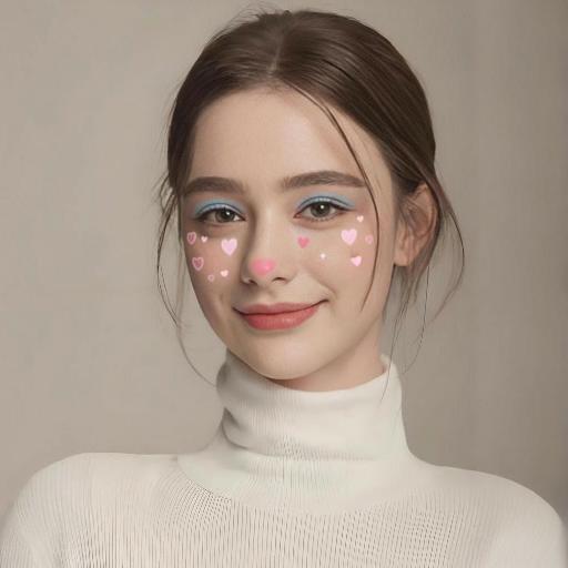 Change Your Makeup AI effects generated image