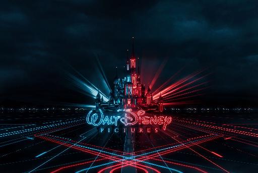 Walt Disney Pictures logo (Tron: Ares and Legacy) AI effects generated image