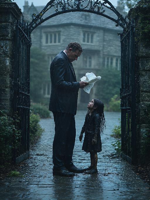 The Night the Storm Hit, a Barefoot Girl Stood at Our Gates and Said, "Hi, Dad." One Letter Later—Our Entire Empire Crumbled.