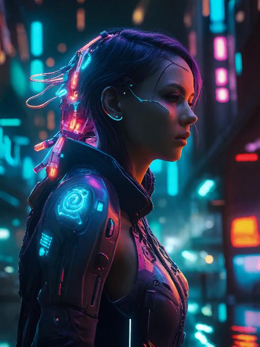 Image to Image AI effects generated image