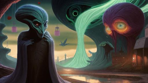 Image to Image AI effects generated image