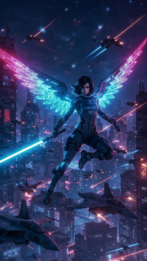 Text to Image AI effects generated image