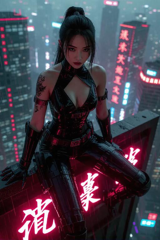 Text to Image AI effects generated image