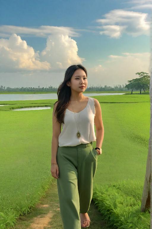 Image to Image AI effects generated image