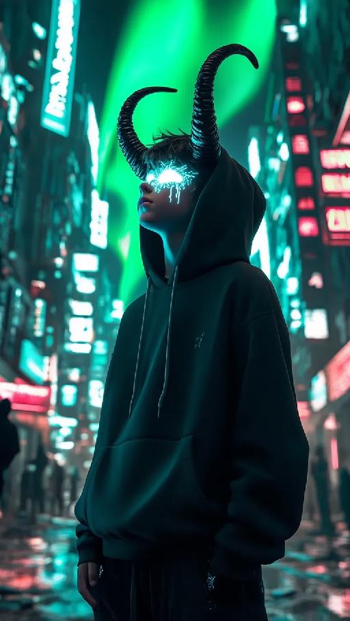 Text to Image AI effects generated image