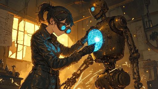 Text to Image AI effects generated image