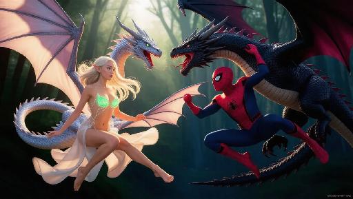 Text to Image AI effects generated image