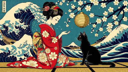 Text to Image AI effects generated image