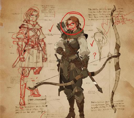 Annotation AI effects generated image