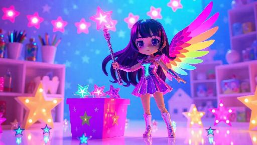 Text to Image AI effects generated image