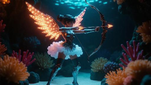 Text to Image AI effects generated image