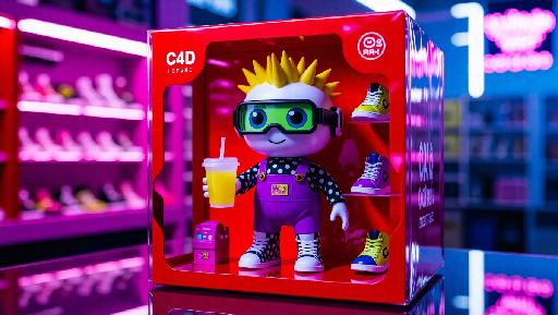 Text to Image AI effects generated image