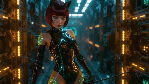 Text to Image AI effects generated image