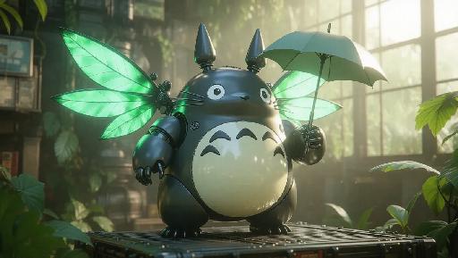 Text to Image AI effects generated image