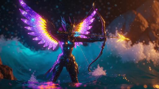 Text to Image AI effects generated image