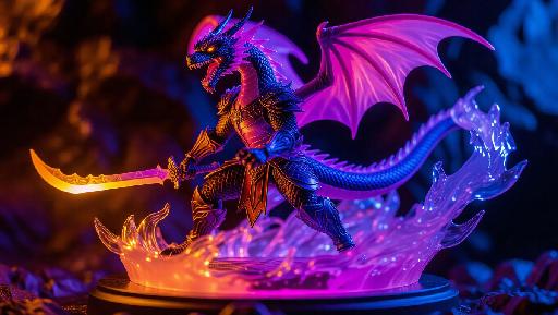 Text to Image AI effects generated image