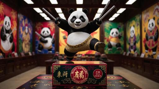 Text to Image AI effects generated image