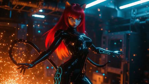 Text to Image AI effects generated image