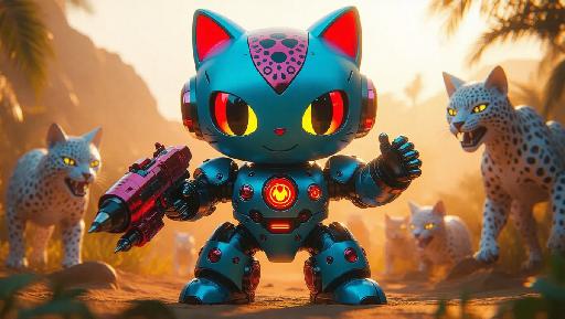 Text to Image AI effects generated image