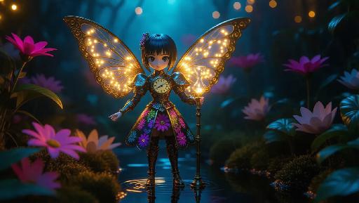 Text to Image AI effects generated image