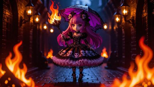 Text to Image AI effects generated image