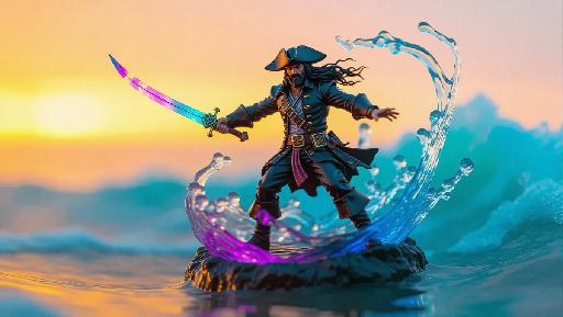 Text to Image AI effects generated image