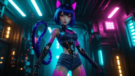 Text to Image AI effects generated image