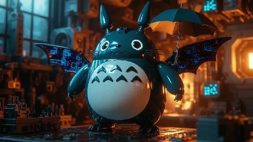 Text to Image AI effects generated image