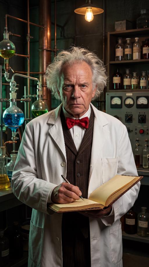 Tim Burton's Hugo Strange (4) AI effects generated image