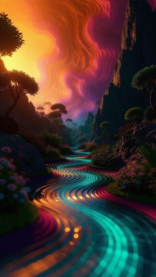 Text to Image AI effects generated image