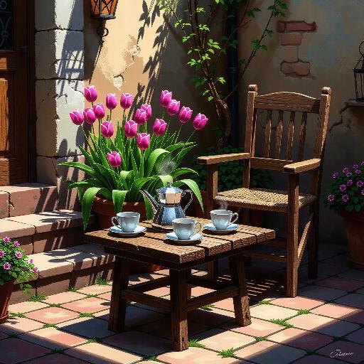 Text to Image AI effects generated image