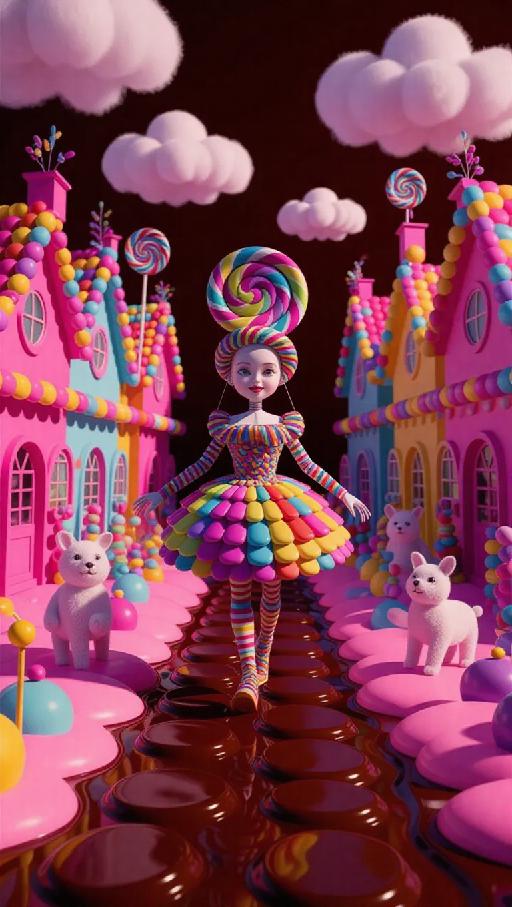 Text to Image AI effects generated image