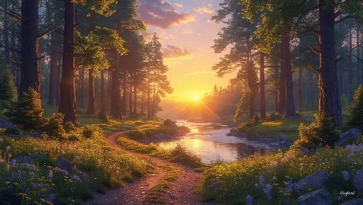 Text to Image AI effects generated image