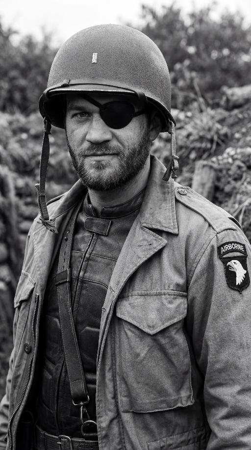 Sgt. Fury Noir of Earth-1 (3) AI effects generated image