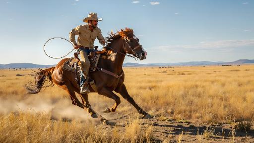 Mustang AI effects generated image