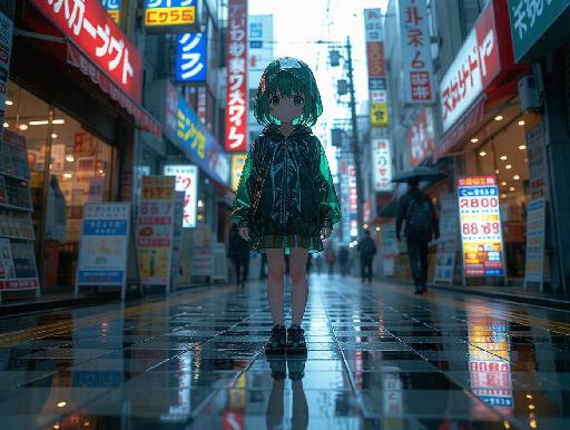 Text to Image AI effects generated image