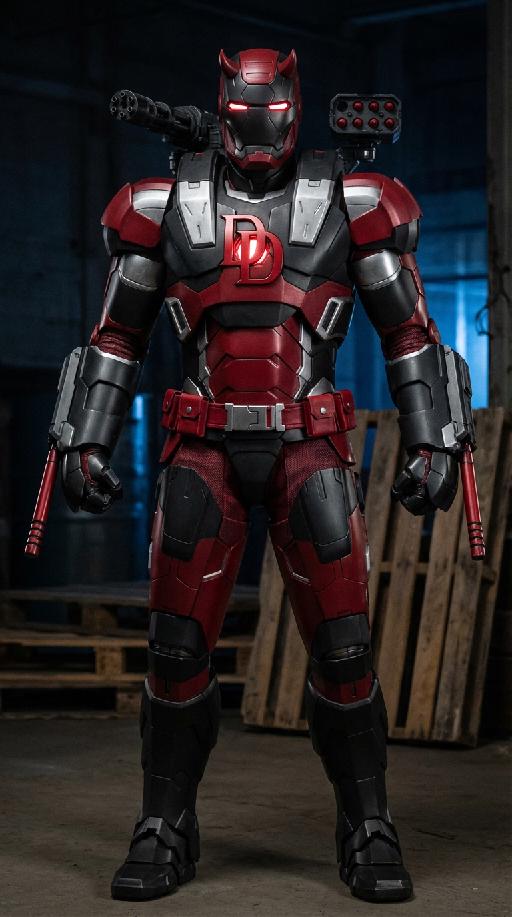 Dare Machine. AI effects generated image