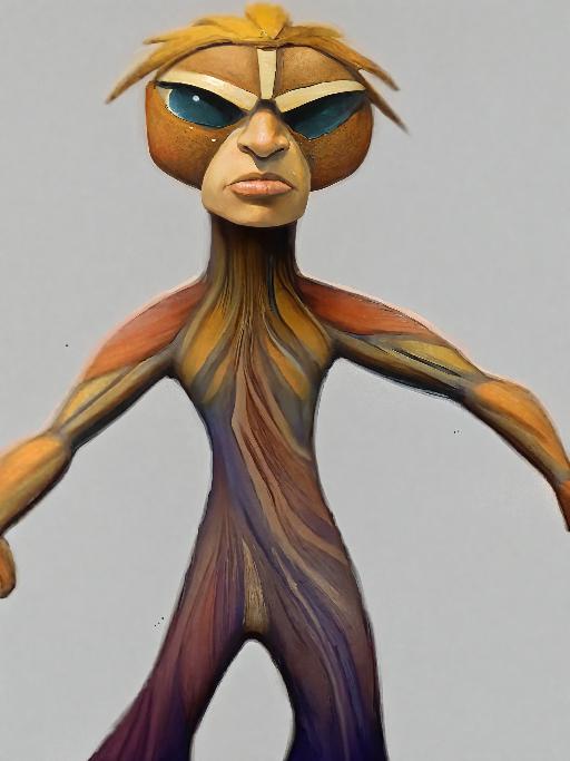 Monster AI effects generated image