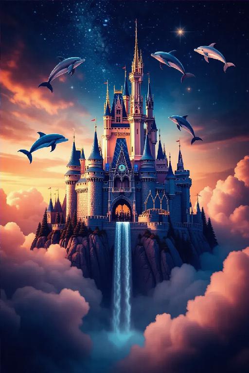 Text to Image AI effects generated image