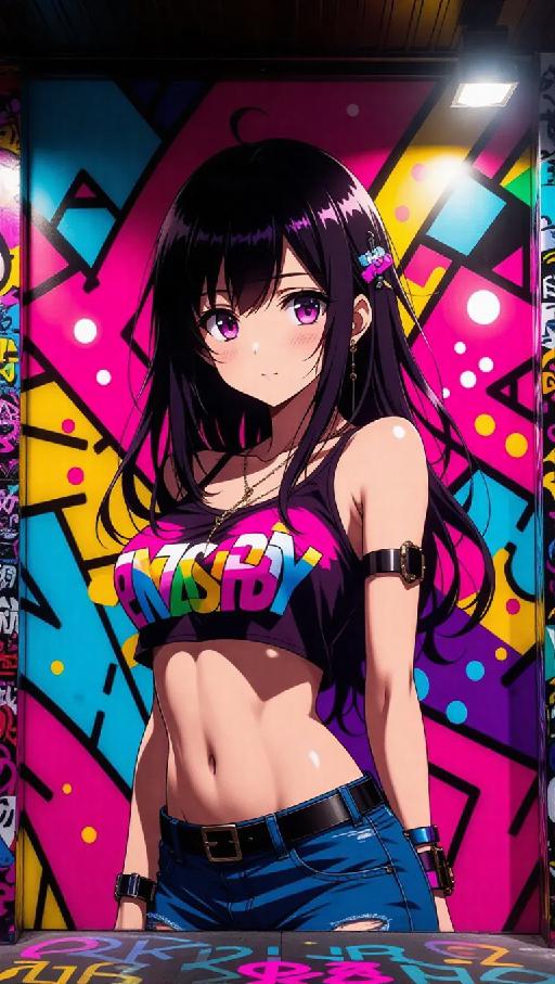 Text to Image AI effects generated image