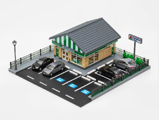 コンビニエンスストア(Convenience Store) AI effects generated image