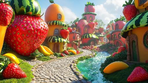 Text to Image AI effects generated image