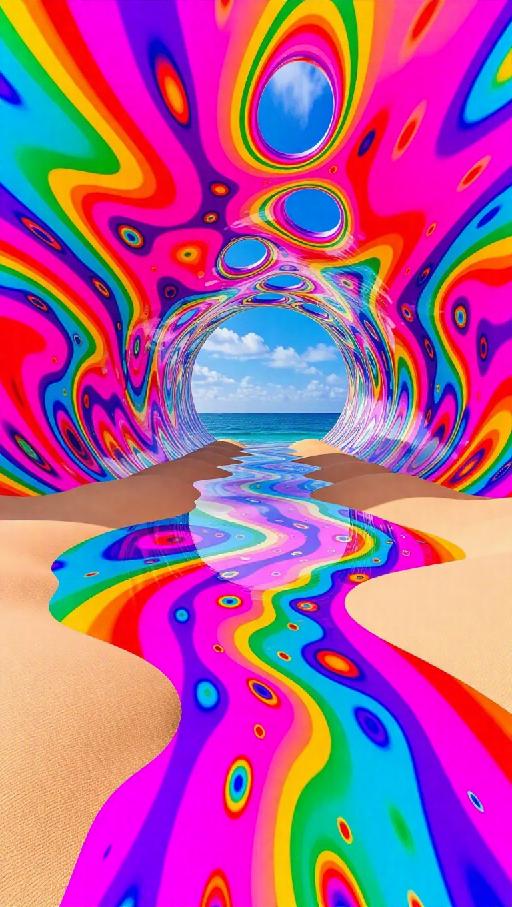 Text to Image AI effects generated image