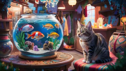 Text to Image AI effects generated image