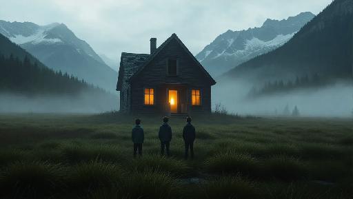 The House with No Door AI effects generated image