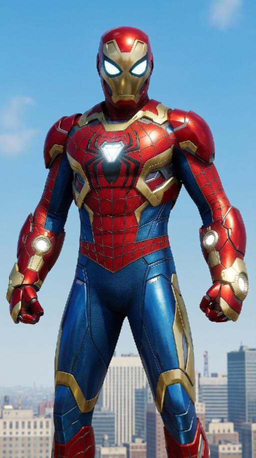 Iron-Spider of the Future Beyond 2099 AI effects generated image