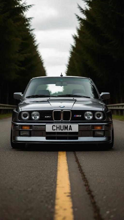 Bmw m3  AI effects generated image